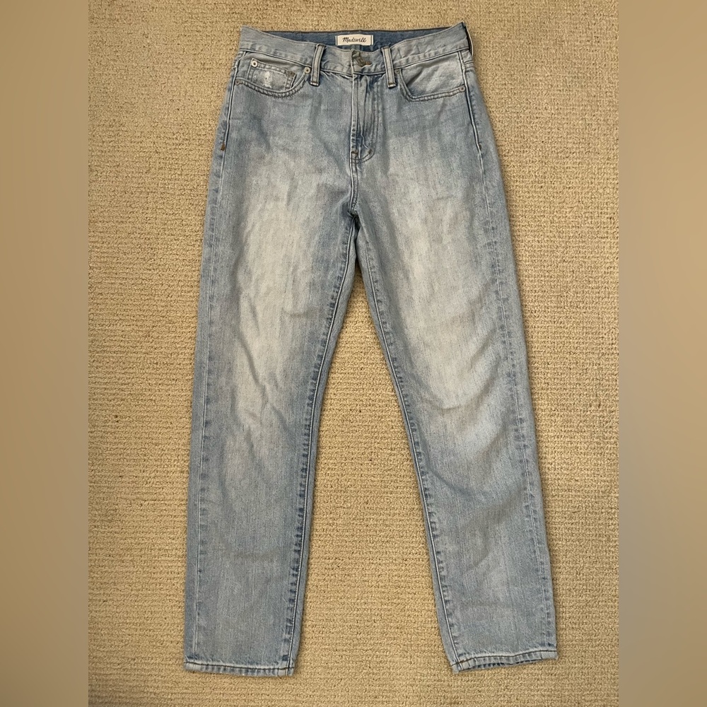 Madewell The Perfect Vintage Jean Light Wash Women's size 26 Jeans